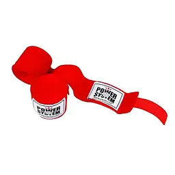 Бінти для боксу Power System PS-3404 Red (4 м)