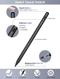 Стилус Mixoo для iPad, універсальна активна цифрова ручка iPad Stylus - мініатюра 4