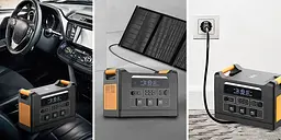 Портативна зарядна станція LP CHARGER i2000 піково до 4000W (1870WH) - мініатюра 5