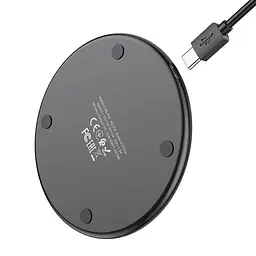 Бездротове зарядне пристрій HOCO CW6 Pro Easy 15W charging wireless fast charger - мініатюра 2