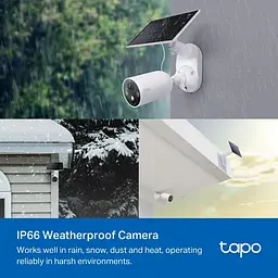 Комплект розумної бездротової камери TP-Link Tapo C425 KIT 2K QHD та сонячної панелі - мініатюра 9