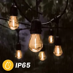 Сонячна гірлянда Lumiled Sollis 15 лампочок 10 м, пульт ДУ, зарядка USB - мініатюра 7