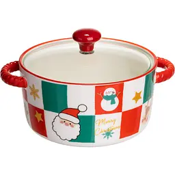Миска для супу та локшини порцелянова Christmas 800 мл FM-CS-9C - мініатюра 3