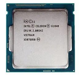 Процесор Intel Celeron G1840 (CM8064601483439) (Socket 1150, 2T, 2.8 ГГц, Tray) Б/в