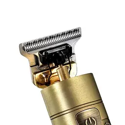 Машинка для стрижки волосся XPRO VGR-076 професійна бездротова з насадками жовта (41247-076_459) - мініатюра 3