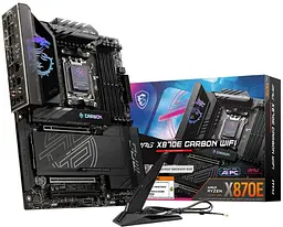 Материнська плата MSI MPG X870E CARBON WIFI (MPG X870E CARBON WIFI) (Socket AM5, AMD X870E, ATX) - мініатюра 4