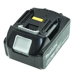 Акумулятор BL1860B 18V 6A до електроінструменту Makita з індикацією (в картонній коробці) - мініатюра 5