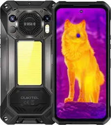Смартфон OUKITEL WP61 Ultra 5G 12/512GB Black Night Vision + ТЕПЛОВІЗОР