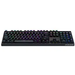 Клавіатура ігрова 1stPlayer MK-8 Gateron Titan Black Switch з підсвіткою black (448929) - мініатюра 3