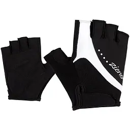 Велорукавички Ziener Cassi Women 7 Чорний-Білий