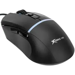 Комп'ютерна мишка Xtrike Me GM-322 ігрова 7200dpi. 6кн. RGB чорна (GM-322BK)