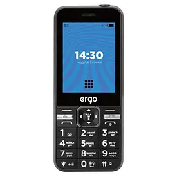 Мобільний телефон ERGO E281 Dual Sim Black - мініатюра 1