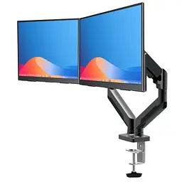 Настільне кріплення для монітора V-star V-160 17"-27" кронштейн для двох моніторів, стійка vesa 75x75 (ST) - мініатюра 2