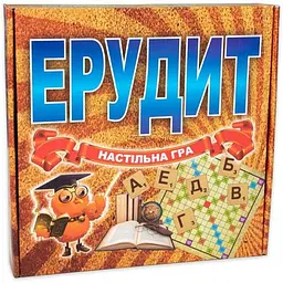 Гра настільна STRATEG "Ерудит" розвиваюча 870