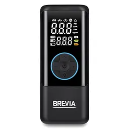 Компресор портативний Brevia 3в1 10Атм 21л/хв 6000mAh з LED-ліхтарем та автостопом + PowerBank(25120PTI) - мініатюра 2