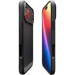 Чохол Spigen Rugged Armor with MagSafe для Apple iPhone 17 Pro Max Matte Black (ACS10263) [148549] - мініатюра 2