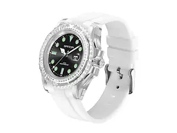 Чоловічий наручний годинник 9007 White-Black Sanda acs0030966 - мініатюра 3