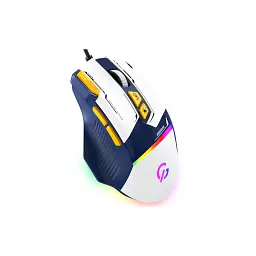 Мишка GamePro GM300BL USB Blue/White (GM300BL) - мініатюра 2