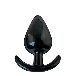 Анальна пробка Afterdark Alphona S, 6 см (чорний)