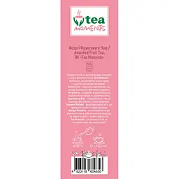 Чай Tea Moments Assorted Fruit Tea кадді-пакет 34.2 г 15 пакетиків - мініатюра 10