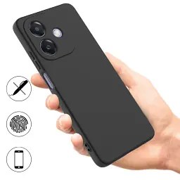 Силіконовий чохол BeCover для Oppo A3 4G / А3х 4G / A40m Black (712769) - мініатюра 3