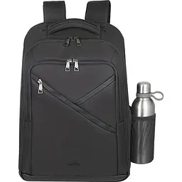 Рюкзак для ноутбука Rivacase 17.3 8164 (Black) ECO чорний (8164 (Black) ECO) - мініатюра 2