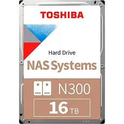 Жорсткий диск 3.5" Toshiba N300 16TB SATA 512MB [HDWG51GUZSVA] [141073] - мініатюра 2