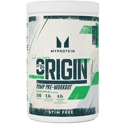 Передтренувальний комплекс Myprotein Origin Pre Workout Stim-Free Sour Apple 30 порцій