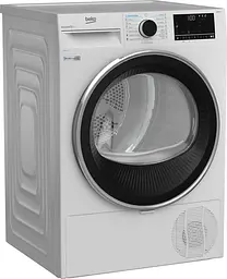 Beko Сушильна машина тепловий насос, 8кг, A+++, 60см, дисплей, білий - мініатюра 2