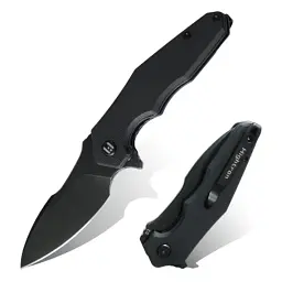 Ніж Hightron Mini Ventura, D2, G10, чорний, чорний stonewash клинок (HK05BLKBS) - мініатюра 2