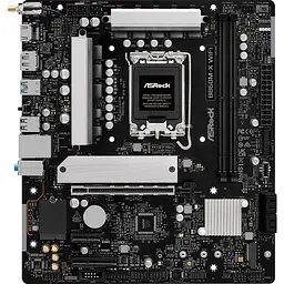 Материнська плата ASRock B860M-X WIFI (B860M-X WIFI) (Socket 1851, Intel B860, Micro-ATX) - мініатюра 1