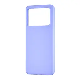 Чохол Silicone Case Xiaomi Poco X6 Pro/Redmi K70E 5G Lilac Purple