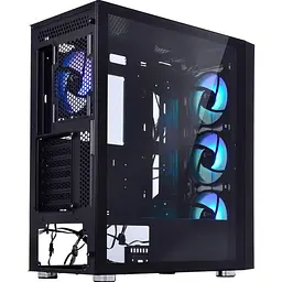 Корпус QUBE GALAXY Black (GALAXY_FCNU3) Без БП - мініатюра 8