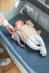 Ліжечко-манеж Beaba Easy Sleep 3 в 1 сіре (946001) - мініатюра 6