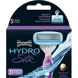 Змінні картриджі для гоління Wilkinson Sword Hydro Silk 3 шт. - мініатюра 2