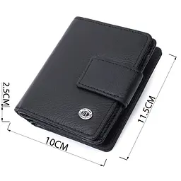Жіночий шкіряний гаманець ST Leather 10х11,5х2,5 см acs0029427 - мініатюра 3