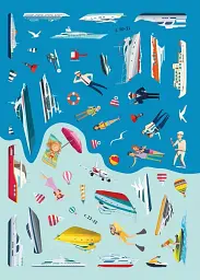 Книжка з наліпками. Кораблі - мініатюра 7