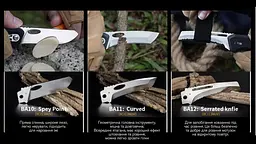 Ніж складаний Roxon S502U, чорний - мініатюра 8