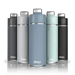Термопляшка Ninja Thirsti 530 мл Чорний (DW1801EUUKBK) - мініатюра 3