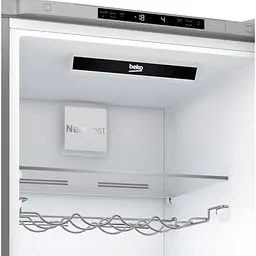 Холодильник з нижньою морозильною камерою Beko RCNA366I30XB 186х67х60см 2 двері A++ NF нержавіюча сталь (RCNA366I30XB) - мініатюра 4