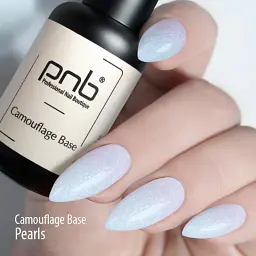 База камуфлююча каучукова PNB UV/LED Camouflage Base Pearls 8 мл - мініатюра 4