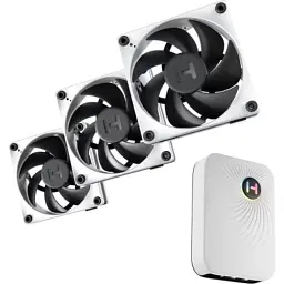 Кулер до корпусу Hyte THICC FP12 FAN 3 PACK (FAN-HYTE-FP12-BW-3NP) - мініатюра 7