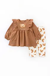 Костюм для дівчинки з начосом Girl Bears штани та туніка