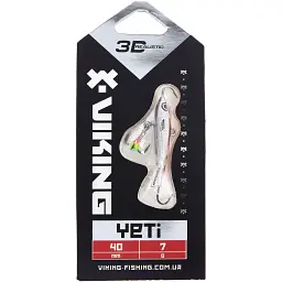 Балансир Viking Fishing Yeti Ice Jig 40mm 7.0g #12 Smoke Anchovy - мініатюра 2