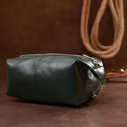 Практична універсальна косметичка Shvigel 16405 зелена - мініатюра 7