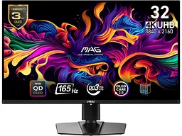 Монітор MSI MAG 321UP QD-OLED (9S6-3DD39T-012)