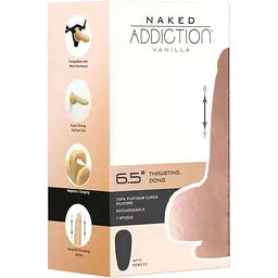 Фалоімітатор-пульсатор Addiction Naked 6.5 - мініатюра 8