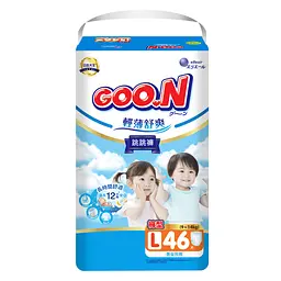 Підгузки GOO.N Slim & Comfortable Розмір 4 L 9-14 кг 46 шт (21001092) - мініатюра 10