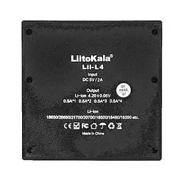 Зарядний пристрій LiitoKala Lii-L4 уніваерсалтний - інтелектуальний - 4 канали - мініатюра 4