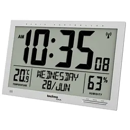 Годинник настінний Technoline WS8013 Silver (WS8013) - мініатюра 7